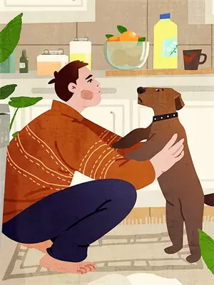 我的朋友是狗作文